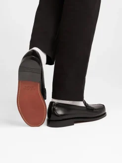Weejuns Larson Penny Loafers Black Leather