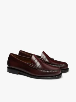 Weejuns Larson Penny Loafers Wine Leather