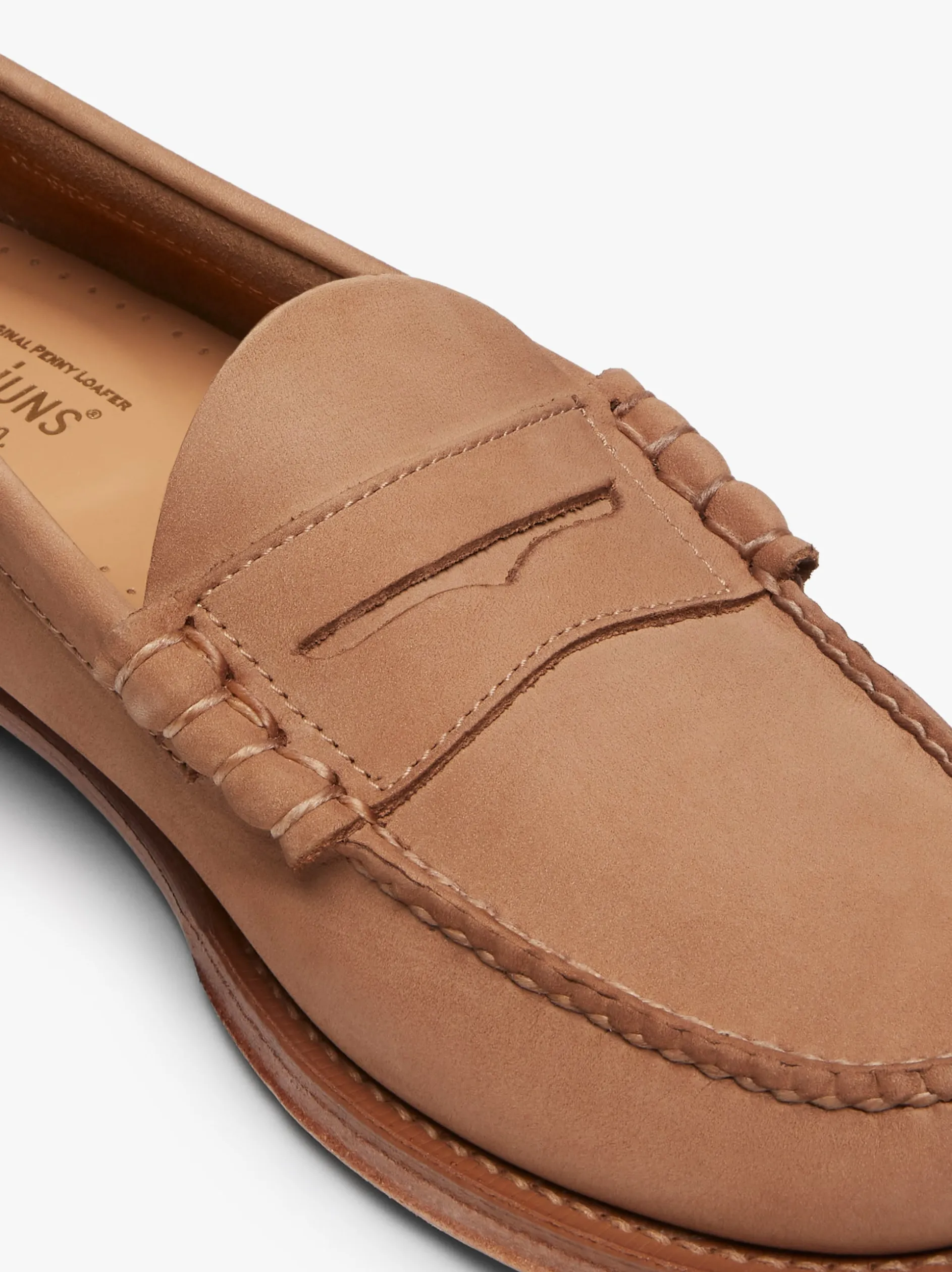 Weejuns Larson Penny Loafers Earth Nubuck