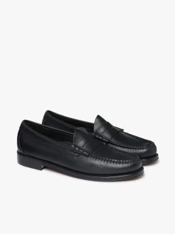 Weejuns Larson Penny Loafers Soft Black Leather