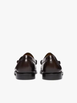 Weejuns Larson Penny Loafers Chocolate Leather