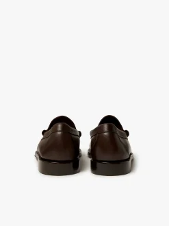 Weejuns Larson Penny Loafers Soft Chocolate Leather