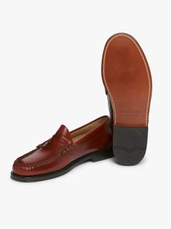 Weejuns Larson Penny Loafers Smoke Paprika Leather