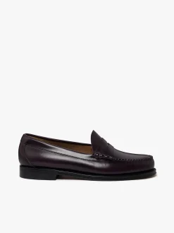 Weejuns Larson Penny Loafers Plum leather