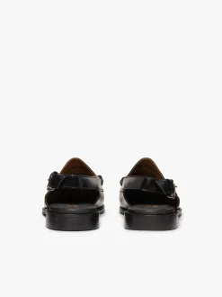 Weejuns Larson Penny Slingback Loafers black