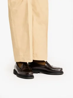 Weejuns Larson Step Penny Loafers Chocolate leather