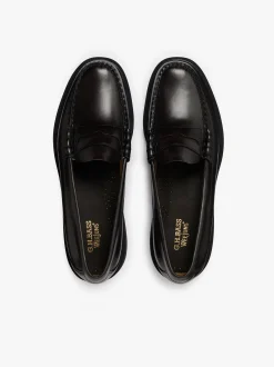 Weejuns Larson Step Penny Loafers Chocolate leather