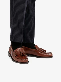 Weejuns Layton Kiltie Loafers Brown Leather