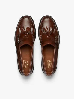 Weejuns Layton Kiltie Loafers Brown Leather