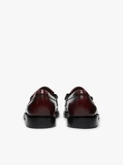 Weejuns Layton Kiltie Loafers Wine Leather
