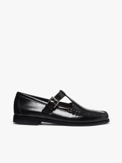 Weejuns Mary Janes Black Leather