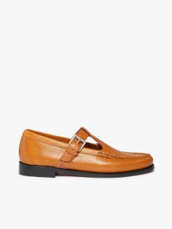 Weejuns Mary Janes Whiskey Leather