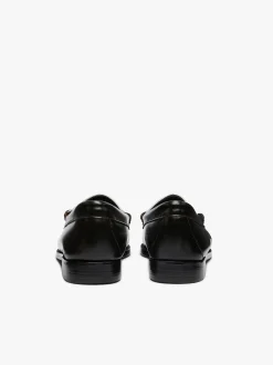 Weejuns Penny Loafers Black & White Leather