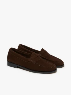 Weejuns Penny Loafers Chocolate suede