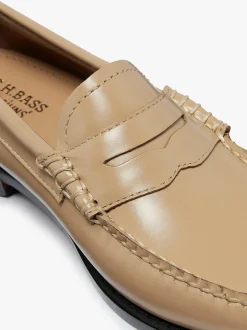 Weejuns Penny Loafers Light Tan Leather