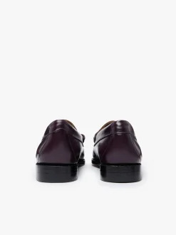 Weejuns Penny Loafers Plum leather