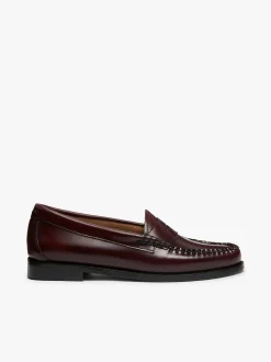 Weejuns Penny Loafers Wine Leather