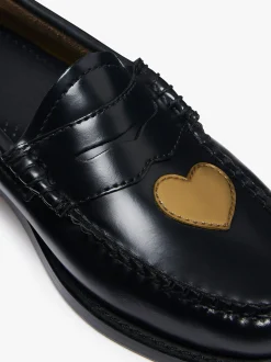 Weejuns Penny Love Loafers Black Leather