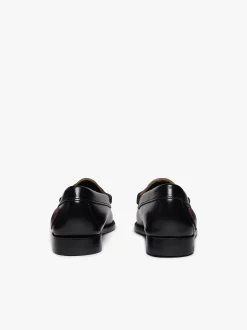 Weejuns Penny Love Loafers Black & Pink Leather