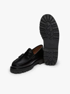 Weejuns 90s Larson Penny Loafers Black Leather