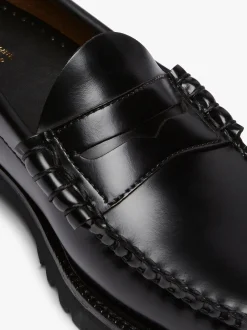 Weejuns 90s Larson Penny Loafers Black Leather