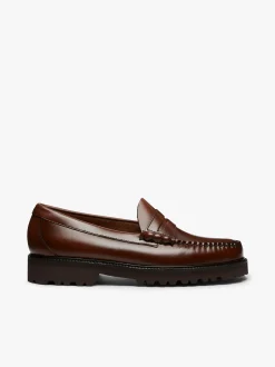 Weejuns 90s Larson Penny Loafers Brown Leather