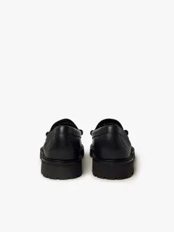 Weejuns 90s Larson Penny Loafers Black Leather