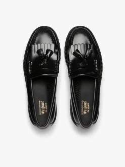 Weejuns 90s Layton II Kiltie Loafers Black Leather