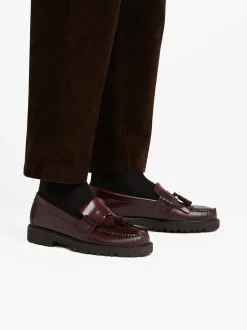 Weejuns 90s Layton II Kiltie Loafers Wine Leather