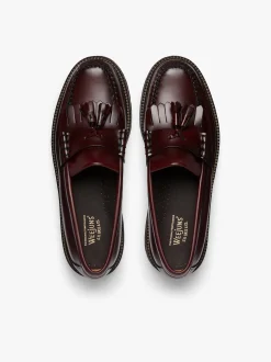 Weejuns 90s Layton II Kiltie Loafers Wine Leather