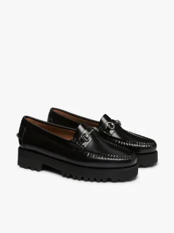 Weejuns 90s Lianna Horsebit Loafers Black Leather