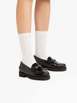 Weejuns 90s Lianna Horsebit Loafers Black Leather