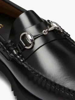 Weejuns 90s Lianna Horsebit Loafers Black Leather