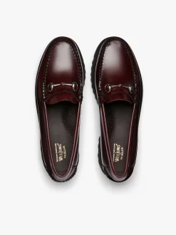 Weejuns 90s Lianna Horsebit Loafers Wine Leather
