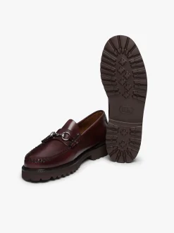 Weejuns 90s Lincoln Horsebit Loafers Wine Leather