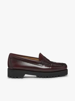 Weejuns 90s Penny Loafers Wine Leather