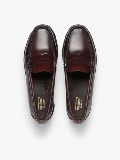 Weejuns 90s Penny Loafers Wine Leather