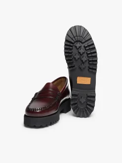 Weejuns 90s Penny Loafers Wine Leather