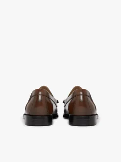 Weejuns Venetian Loafers Whiskey Brown Leather