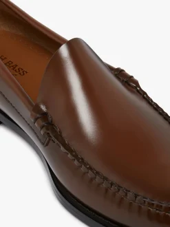 Weejuns Venetian Loafers Whiskey Brown Leather