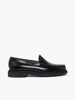 Weejuns Venetian Step Loafers Black leather