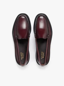 Weejuns Venetian Step Loafers Wine leather