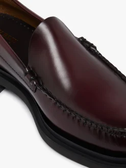 Weejuns Venetian Step Loafers Wine leather