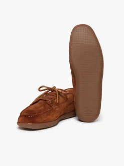 Wilton Driver 4-Eye Lace up Mid brown